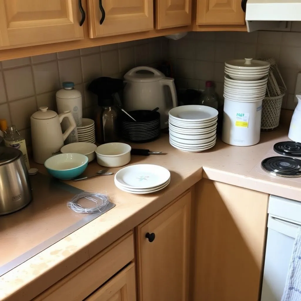 Before — Kitchen Deep Clean